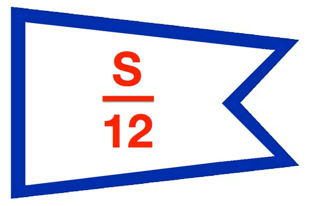 Super 12 burgee  © SW